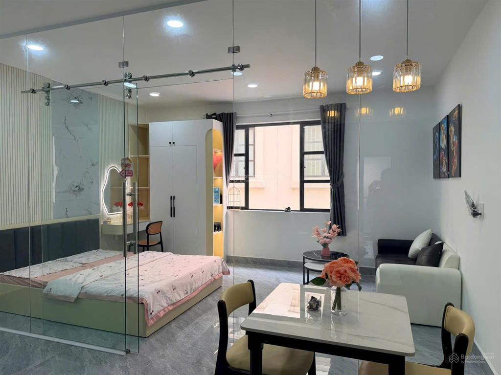 Căn hộ dịch vụ cityland full nội thất mới giá 9tr