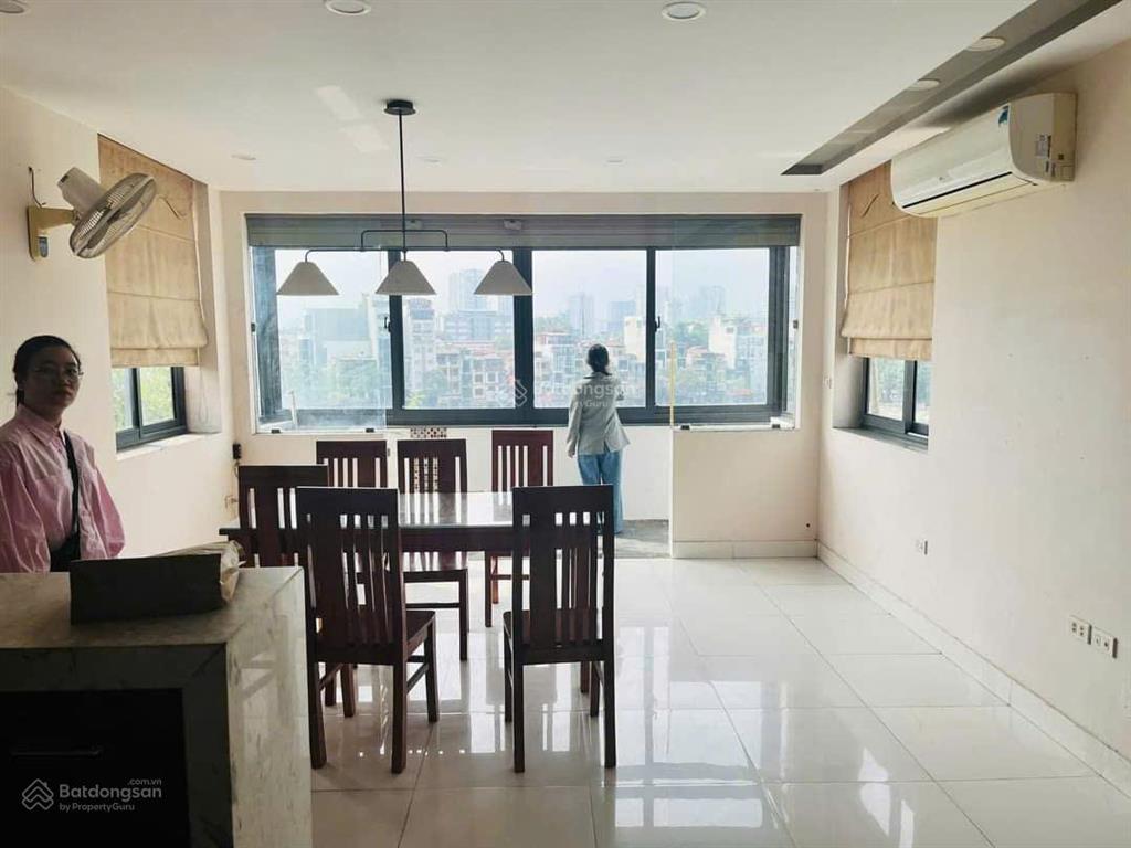 Cho thuê nhà 45m x 7 tầng, thang máy, xã đàn 2 (mặt hồ đắc di), giá 29 triệu (tl).