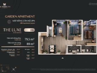 Chính chủ bán 2pn 79,5m² m1 the matrix one view nội khu yên tĩnh . giá 11,6 tỷ.  0877 984 ***