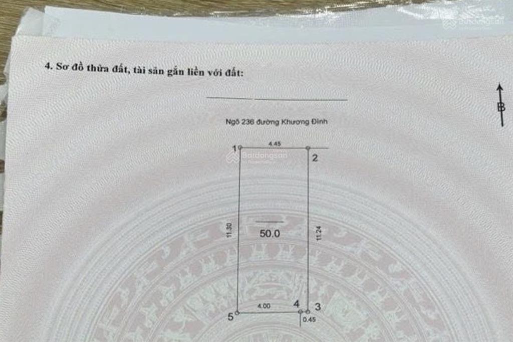 Bán nhà phố khương đình, phường khương đình 50m2, 7 tầng, thang máy, ô tô, lô góc giá 17 tỷ