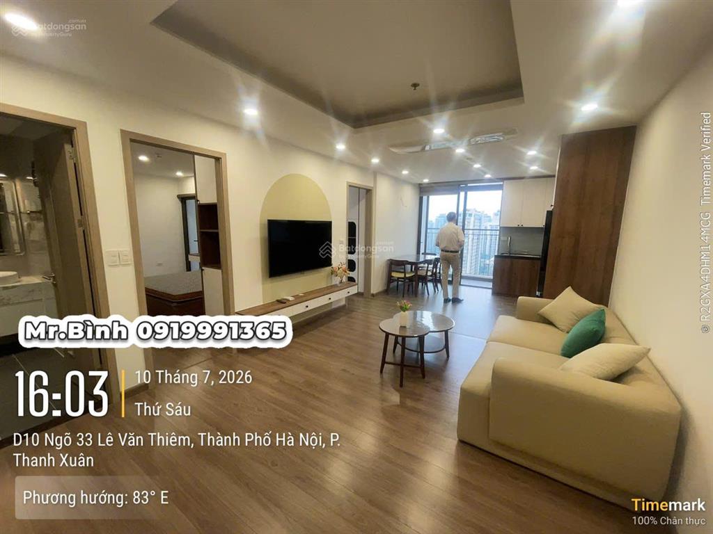Cho thuê căn hộ cao cấp mới 100% handico 33 lê văn lương, 2 ngủ full giá chỉ 17tr/tháng