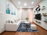 Cho thuê căn hộ 125 hoàng ngân plaza 85m2, 3 phòng ngủ full giá 15 triệu/tháng