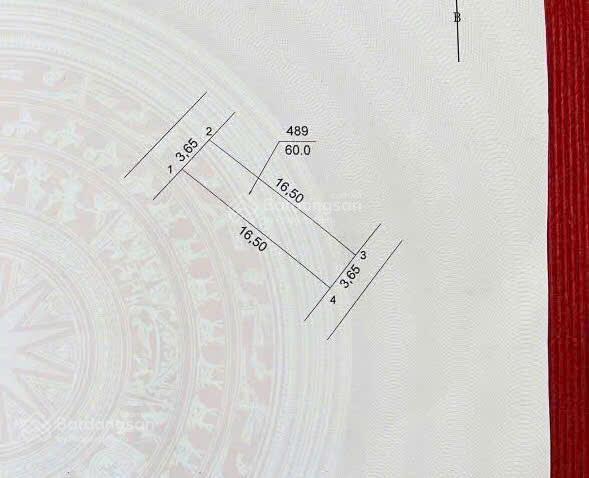 Bán nhà riêng đội 9 ngọc hồi  2 mặt tiền  ngõ thông  1 nhà ra ô tô tránh  60m2  6,3 tỷ