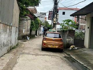Bán đất nhị khê 40m2 3,75 tỷ  ngõ thông  gần ô tô  gần ga ngọc hồi