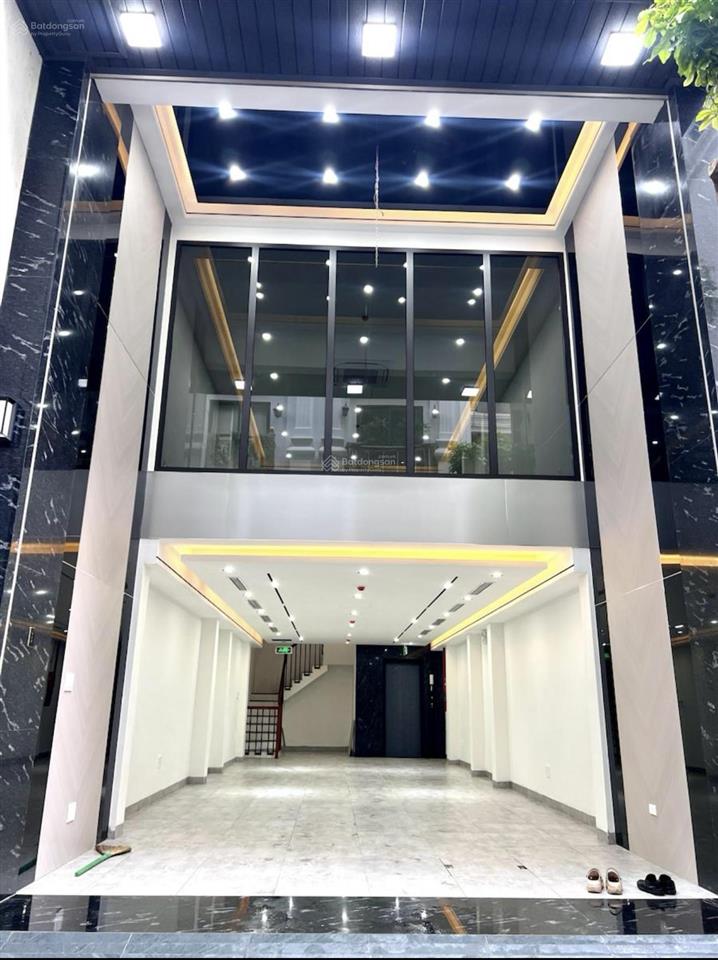 Bán toà văn phòng phố tân mai  85m2  6 tầng thang máy  mt 5,1m ô tô tránh  kinh doanh