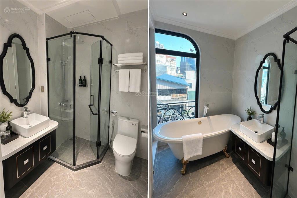 Bán khách sạn lô góc ba đình. dt 117m  10 tầng  mt 8,3m  26 phòng. dòng tiền 360 triệu/tháng