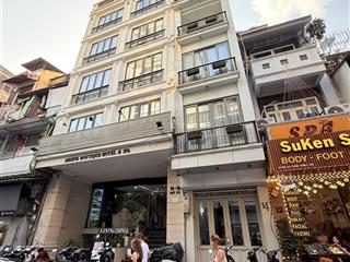 Bán khách sạn mặt phố hàng lược hoàn kiếm 200m, 8 tầng, 36 phòng dòng tiền 600tr/tháng