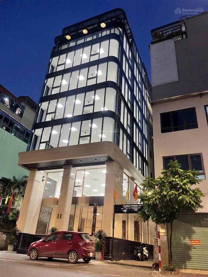 Lê trọng tấn tòa vp mặt phố 160m 9 tầng mt 9m 3 mặt thoáng tài sản lớn, vị trí đắc giá.