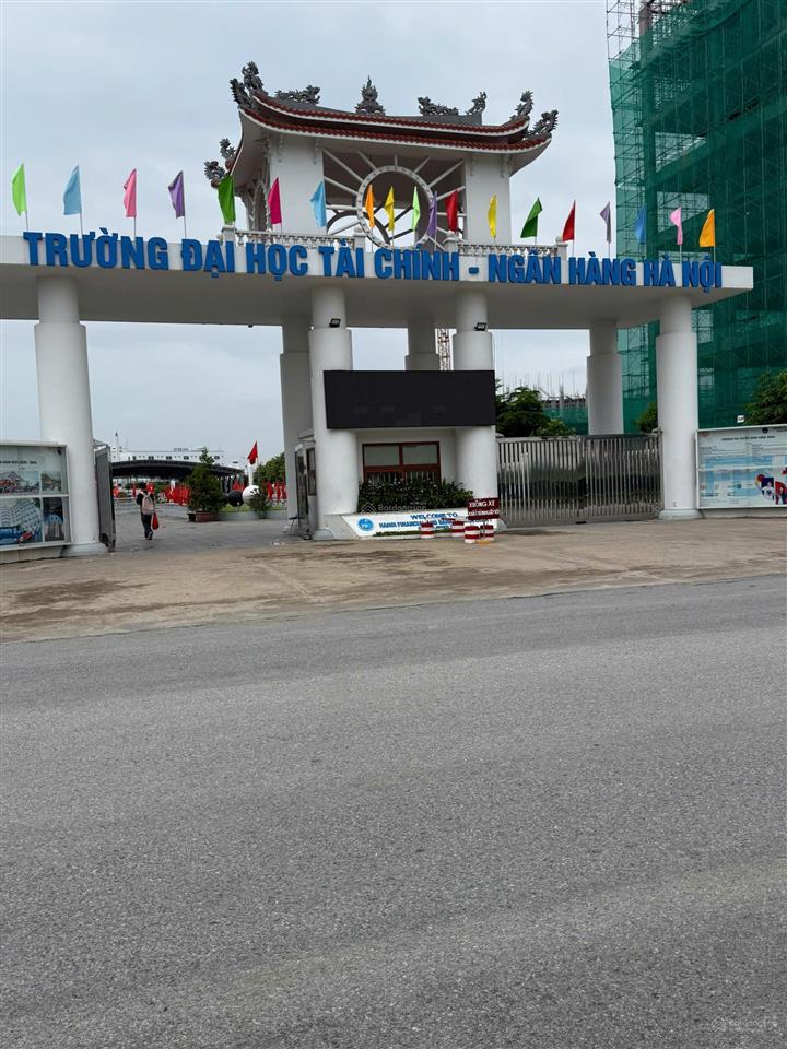 Bán đất tặng nhà phố yên, tiền phong, mê linh  gần đại học tài chính  khu đô thị hà phong