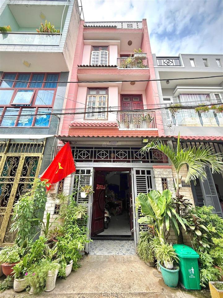 Nhà 3 tầng quận bình tân  đường tân kỳ tân quý  44m² (3pn)  hẻm 6m thông  5,85 tỷ