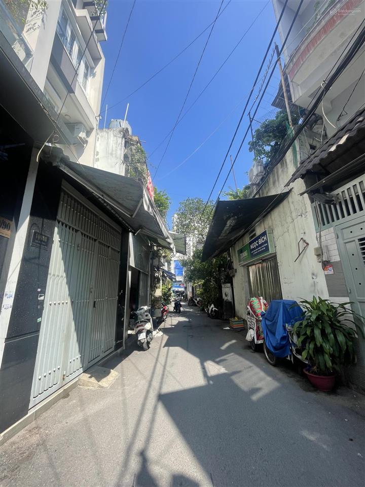 Bán nhà 3 tầng (3pn, 3wc)  59m2 tại trịnh đình trọng, phú trung, q.tân phú, hẻm 6m thông.