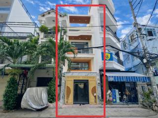 Nhà 4x16  4 tầng, mới 100%, nguyễn hữu tiến, tây thạnh, tân phú  đường 12m  ngay aeon nhỉnh 10t