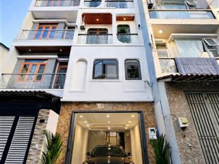Nhà 2 mặt hẻm gò xoài  4x18m  5 tầng, có thang máy, nhà xe, gần lê văn quới  8.46 tỷ