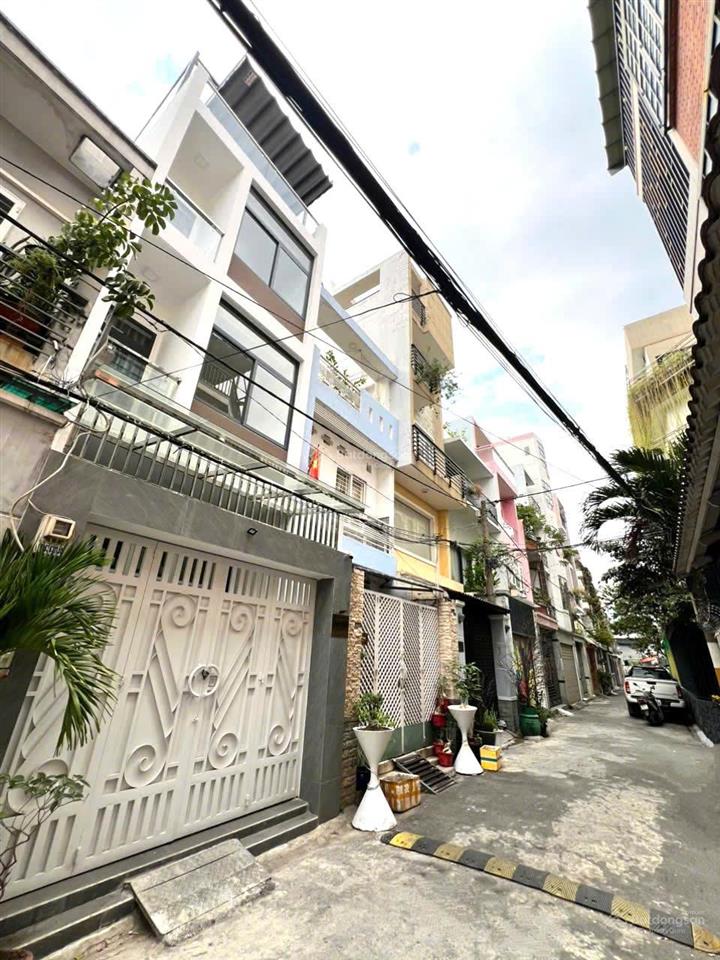 (new) hẻm xe hơi thông nhà 3 tầng ba vân p.14 khu bàu cát vip (62m2) ngang 4m 4 phòng 12.5 tỷ