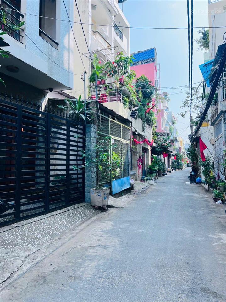 (new) không căn so sánh  huỳnh văn nghệ 4 tầng (3,5 x 11m) 5 phòng ngủ  hẻm xe hơi thông