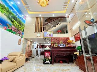 (lý thường kiệt)  hẻm xe hơi tránh thông  nhà 5 tầng xây tâm huyết (80m2) ngang 5.4m dtsàn 259m2