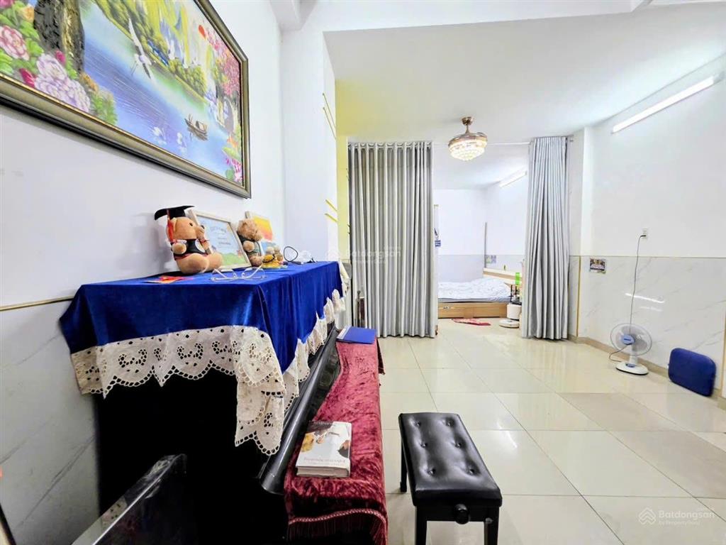 (hiếm nhà bán) chính chủ 4 tầng btct  hẻm xe hơi  (48m2) ngang 4m, 4pn, ngay trần bá giao p.5 gv