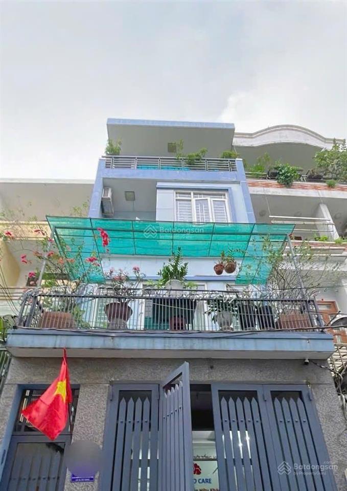 (hiếm nhà bán) chính chủ 4 tầng btct  hẻm xe hơi  (48m2) ngang 4m, 4pn, ngay trần bá giao p.5 gv