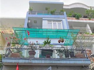 (hiếm nhà bán) chính chủ 4 tầng btct  hẻm xe hơi  (48m2) ngang 4m, 4pn, ngay trần bá giao p.5 gv