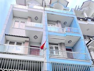 (khu vip p.15) hẻm xe hơi đẹp  nhà chính chủ 4 tầng chưa qua đầu tư (75m2) 4  5.3m ngang xuất sắc