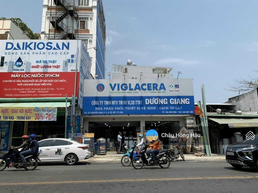 Chính chủ bán gấp mặt tiền quang trung, gv. dt 8m x 23m, hđt 70tr, giá chỉ 30 tỷ