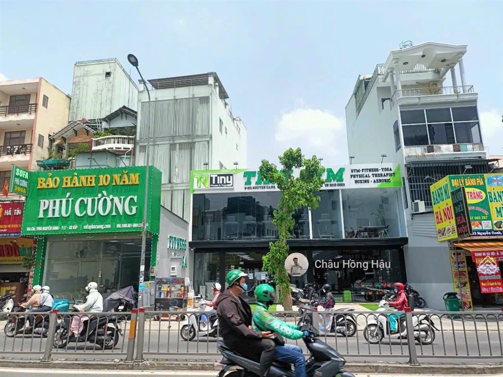 Chính chủ bán mặt tiền đường nguyễn oanh, phường 17, dt 6 x 20m, hđt 50tr/tháng giá chỉ 16.9 tỷ