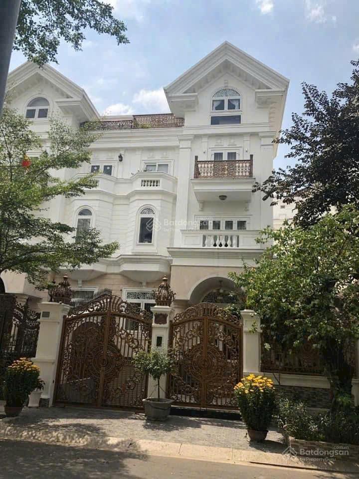 Bán nhà 1 hầm 3 tầng đường nguyễn văn khối, dt 15x25m giá chỉ 35,5 tỷ, 370m2, chính chủ