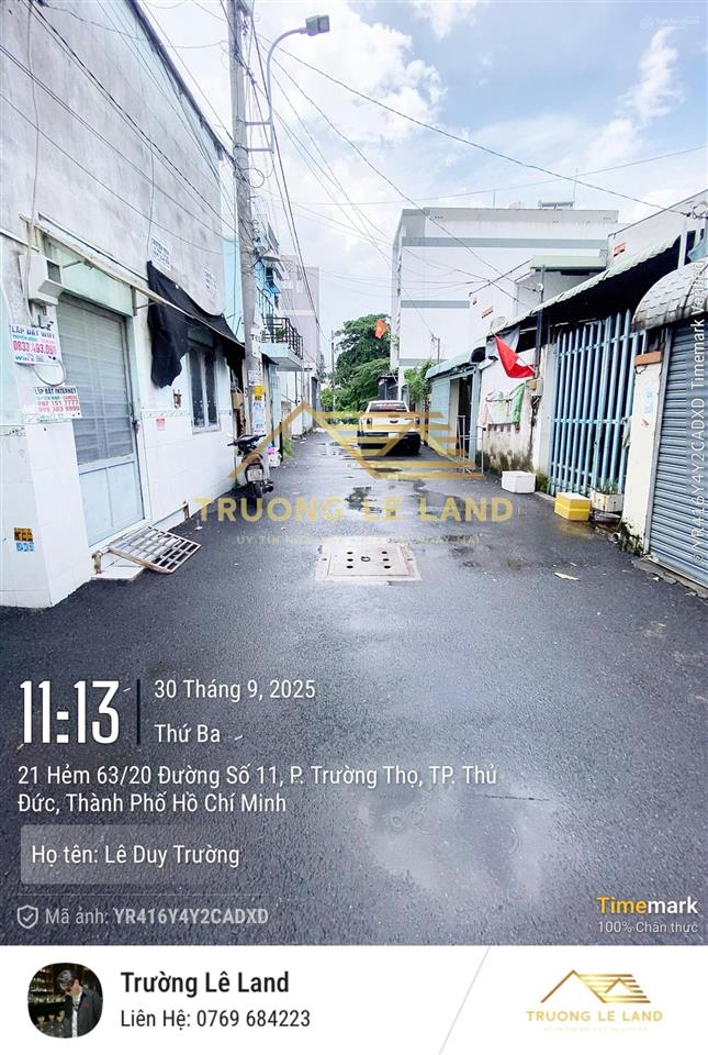 Kẹt tiền cần bán gấp căn nhà trọ đường 11, đang thu nhập 6tr/ tháng. dt 102m2 ngang 6m, shr.