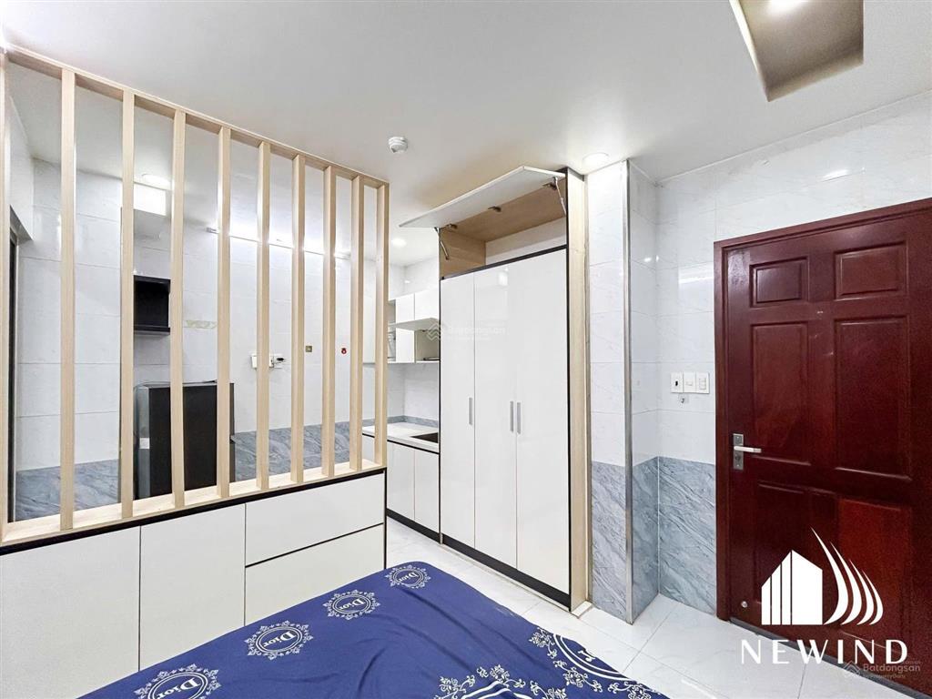 Phòng trọ không gác tách bếp mới tinh ngay lê văn quới sẵn máy lạnh có bảo vệ an ninh thang máy