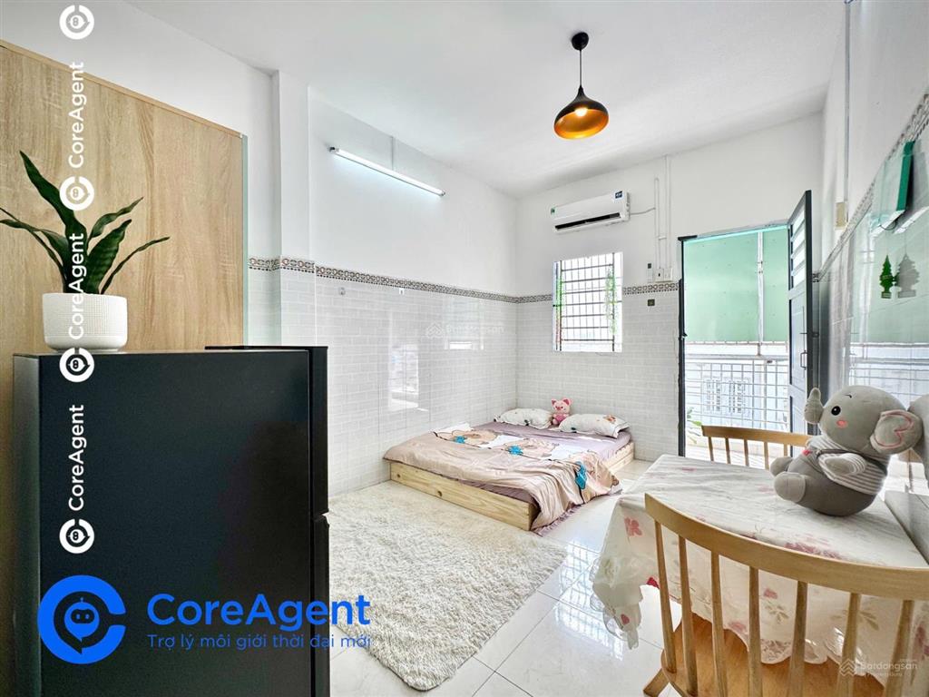 Phòng trọ không gác giá rẻ mới xây có ban công ngay gần đầm sen  khuông việt