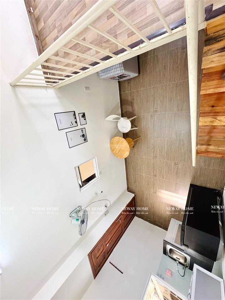 Phòng trọ có gác lửng mới tinh full nội thất giá rẻ ngay gần etown cộng hoà