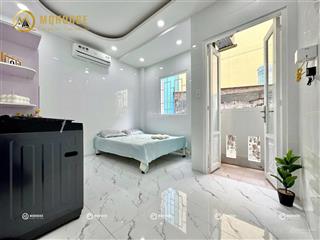 Căn hộ studio ban công full nội thất máy giặt riêng ngay thoại ngọc hầu gần âu cơ
