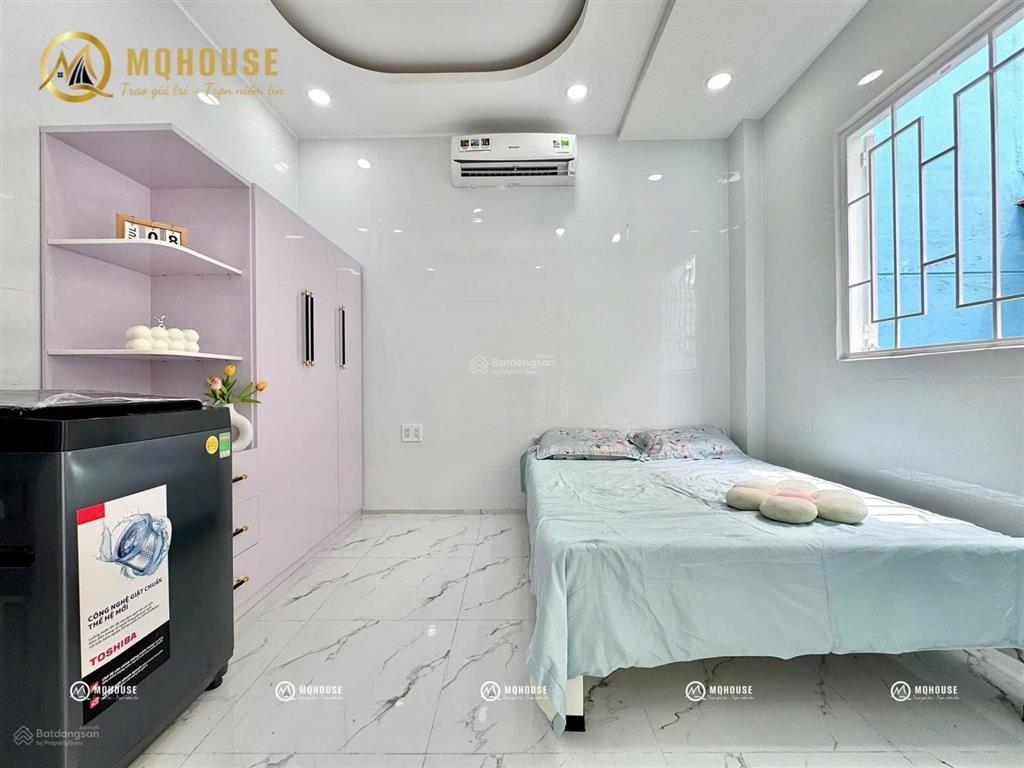 Căn hộ studio ban công full nội thất máy giặt riêng ngay thoại ngọc hầu gần âu cơ