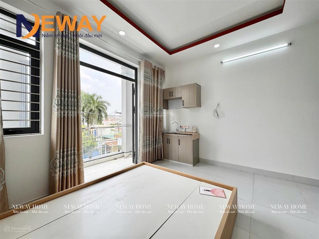 Căn hộ studio ban công thoáng sẵn nội thất ngay bình trị đông dọn vào ở ngay giá từ 3tr8