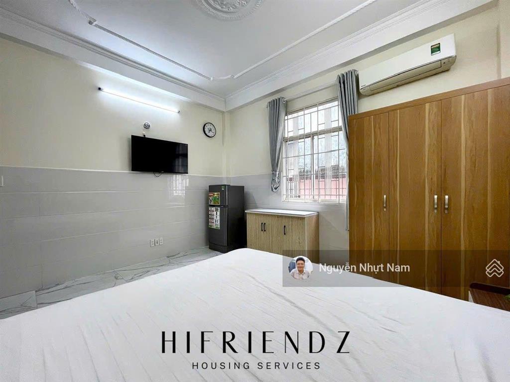 Studio cửa sổ, full nt mới xây khu tên lửa mới xây, gần aeon mall