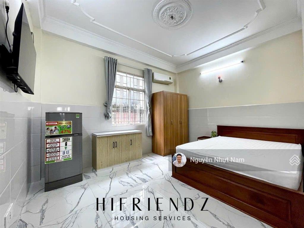 Studio cửa sổ, full nt mới xây khu tên lửa mới xây, gần aeon mall