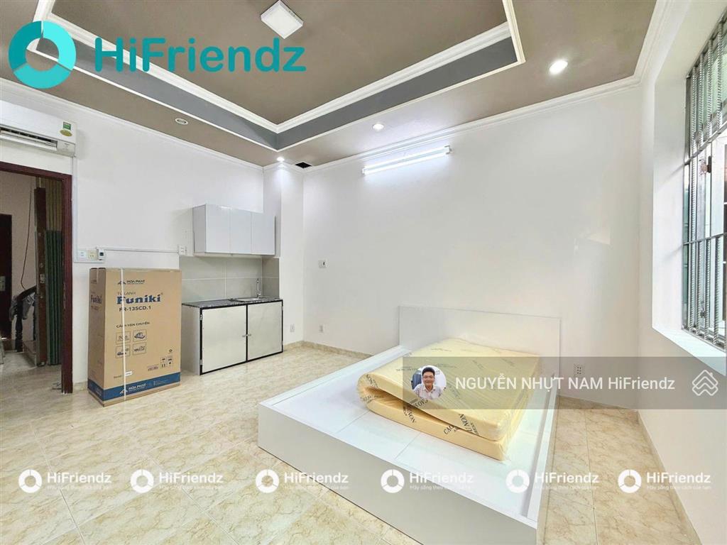 Chdv mới xây, full nt mới 100%, máy nước nóng, cửa sổ trời ngay aeon mall bình tân, khu tên lửa,...