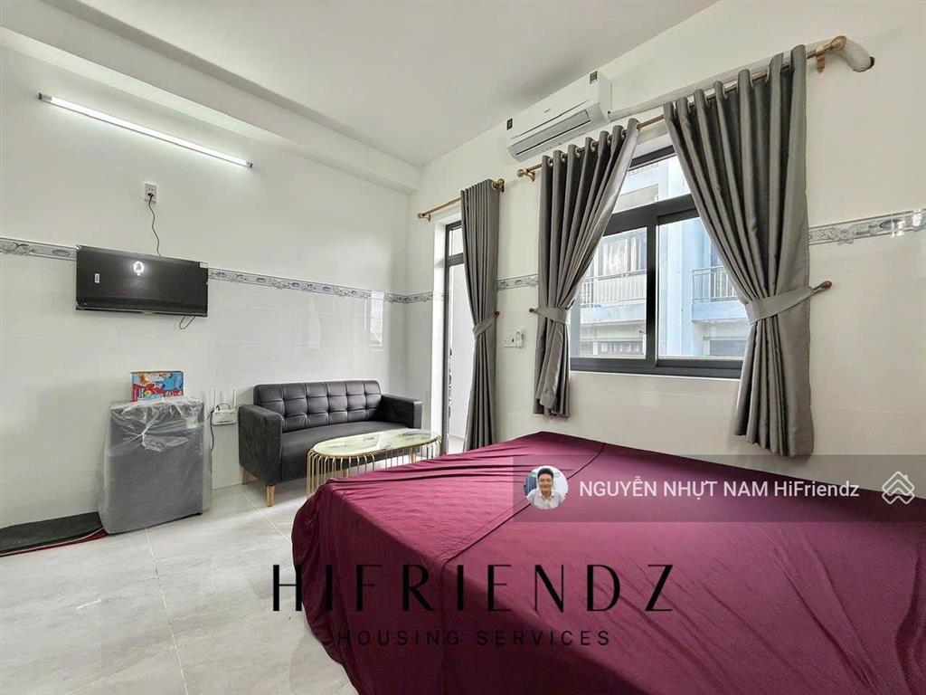 Siêu phẩm studio full nt ban công ngay công viên phú lâm, aeon mall bình tân