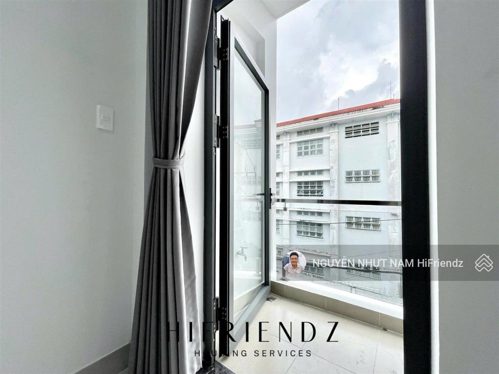 Siêu phẩm ban công, full nt máy giặt riêng mới xây gần công viên phú lâm, galaxy kinh dương vương