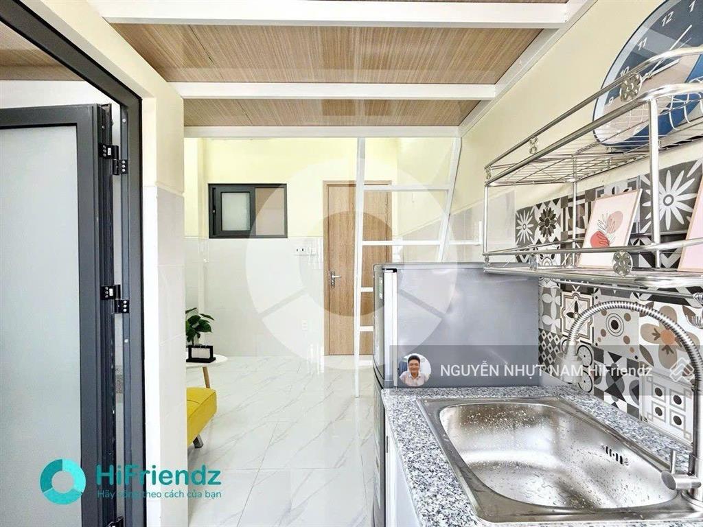 Chung cư mini có gác, máy giặt riêng, thang máy, bảo vệ gần đầm sen, lotte lê đại hành giáp quận 11