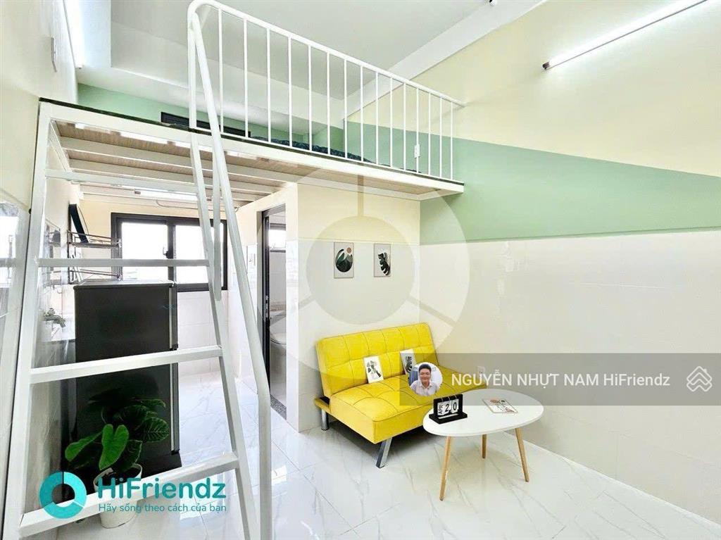 Chung cư mini có gác, máy giặt riêng, thang máy, bảo vệ gần đầm sen, lotte lê đại hành giáp quận 11