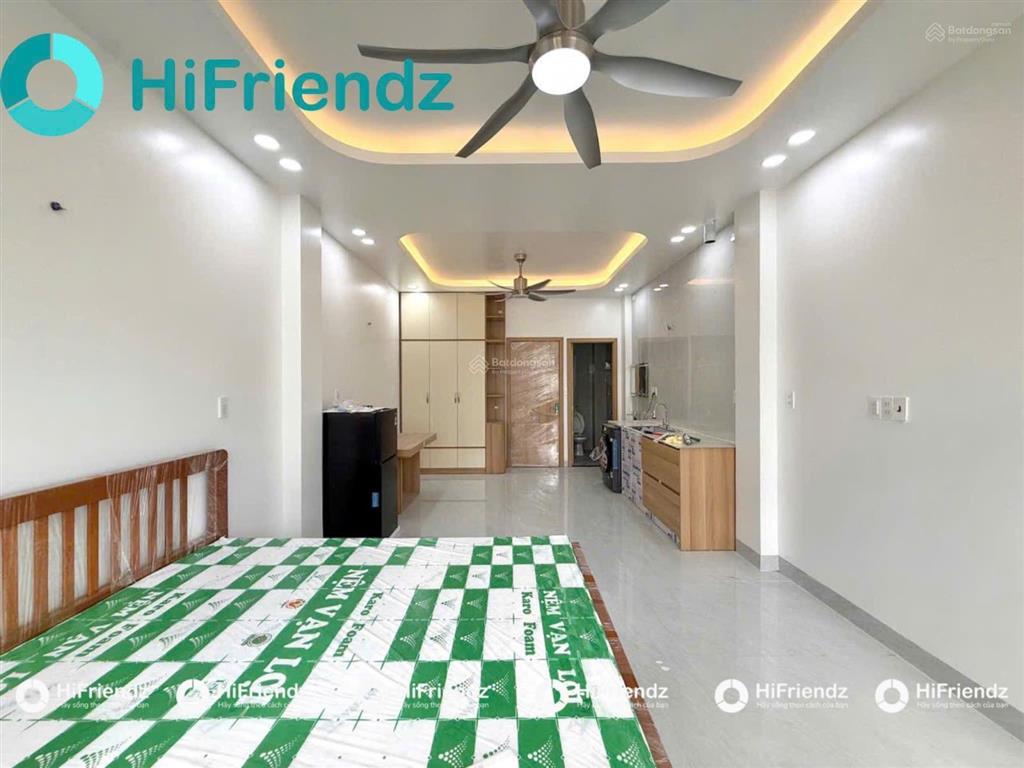 Cho thuê chung cư mini mới xây, ban công full nội thất, máy giặt riêng ngay sau aeon mall bình tân