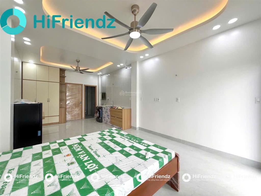 Cho thuê chung cư mini mới xây, ban công full nội thất, máy giặt riêng ngay sau aeon mall bình tân