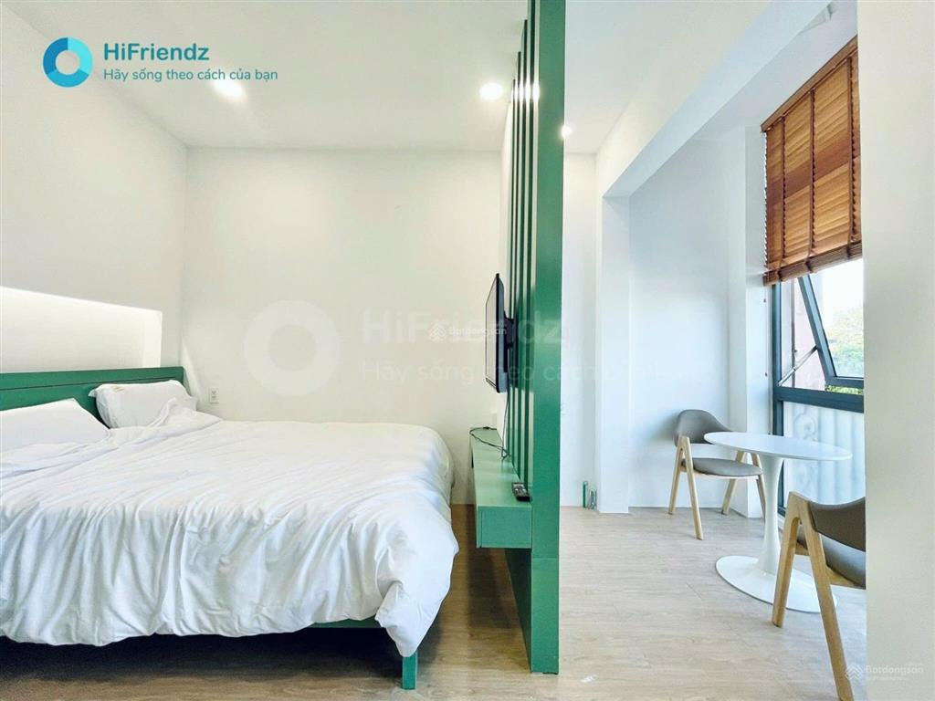 Studio cửa sổ lớn, máy giặt riêng rộng 30m2 gần cầu sài gòn