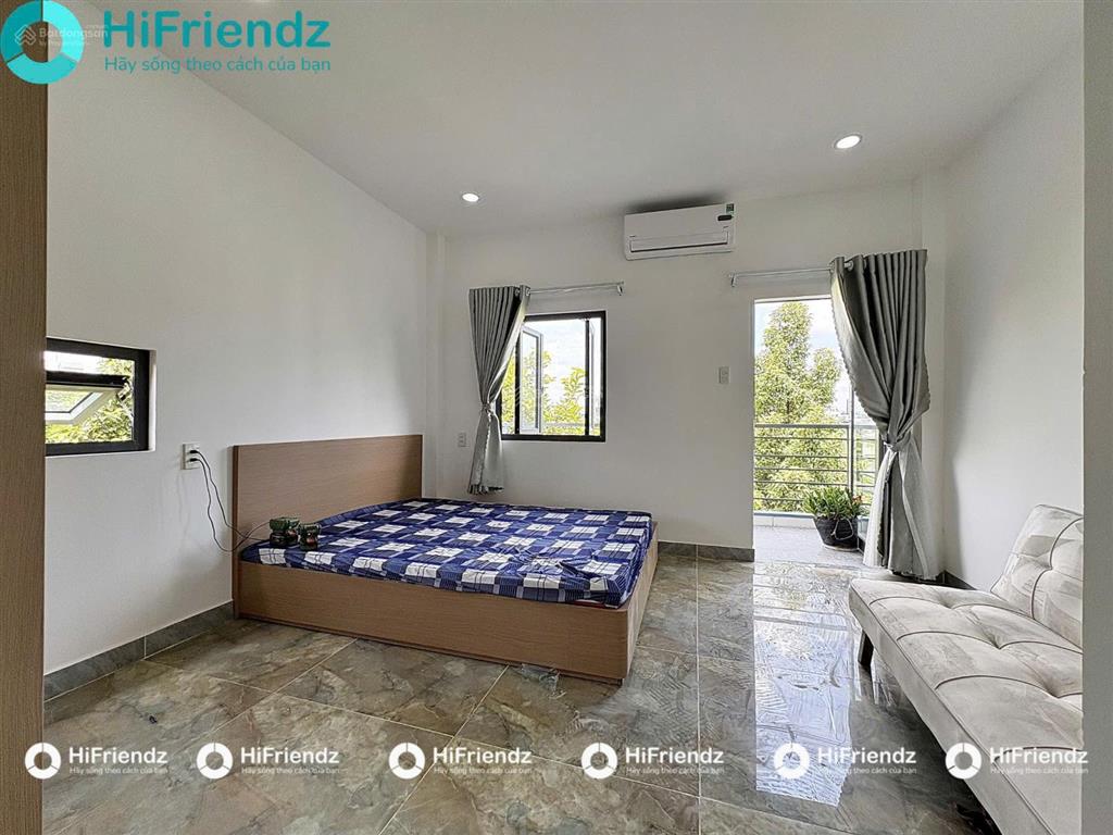 Studio ban công, máy giặt riêng, đậu được oto gần mai chí thọ thủ thiêm cam kết hình thật zá thật