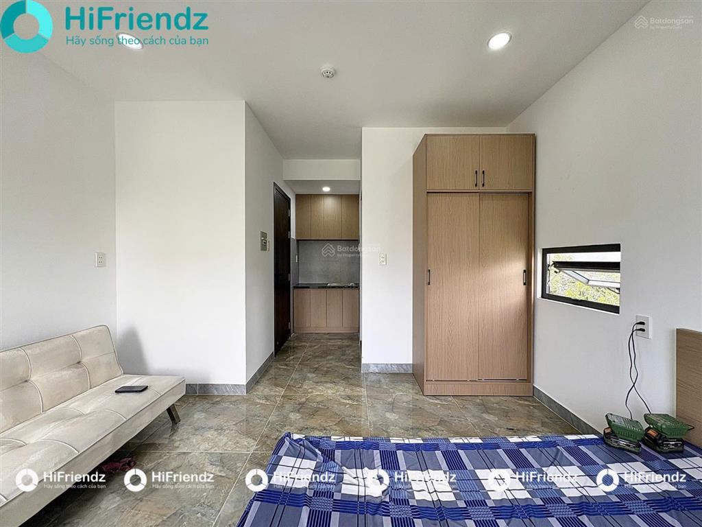 Studio ban công, máy giặt riêng, đậu được oto gần mai chí thọ thủ thiêm cam kết hình thật zá thật