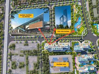 Bán gấp căn 2pn 2wc 73.1m2 giá 4,9 tỷ 68tr/m2, view quảng trường metro giá tốt nhất khu beverly