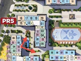 Paris căn 1pn + 1 47m2 chỉ 3,43 tỷ, hướng đông nam, thiết kế tối ưu ở & đầu tư