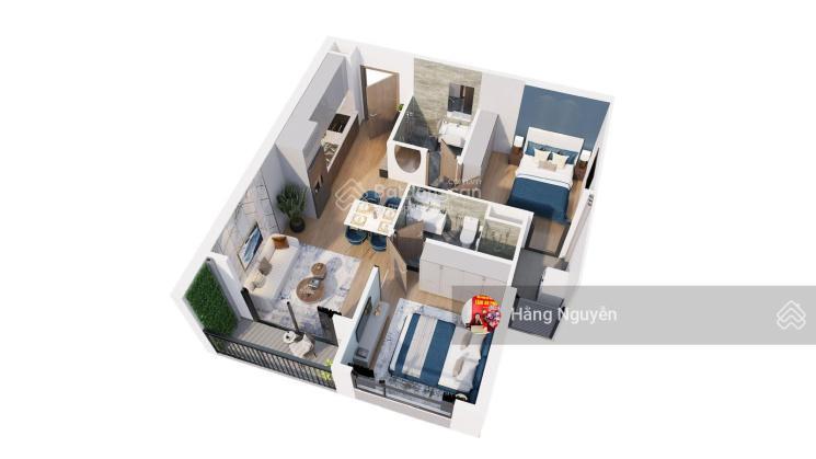 Giá tốt nhất 2pn 54m2 giá chỉ 3,88 tỷ  phân khu cao cấp london