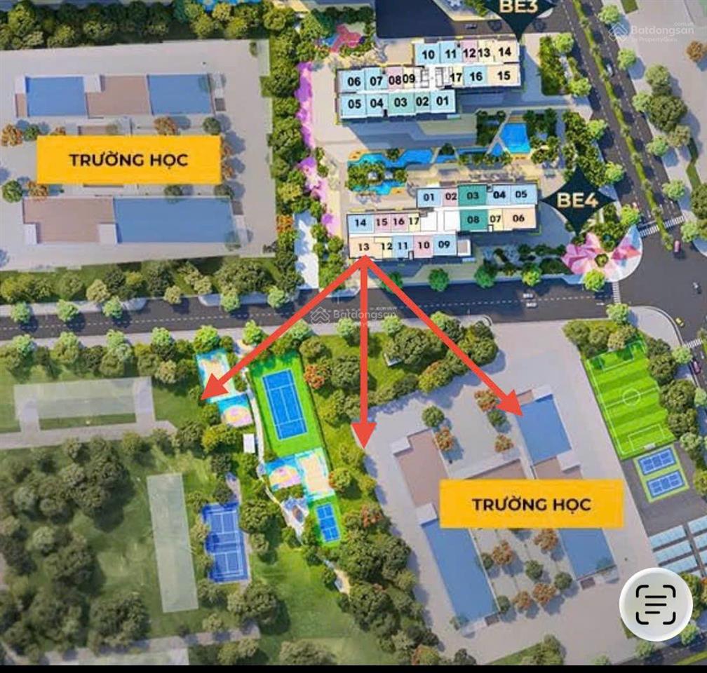 Giá tốt 3pn beverly 81,5m giá 5,2 tỷ | tầng trung view thoáng | tt 2 năm